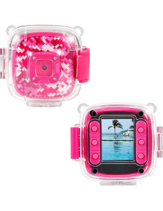 Cámara de Acción Vivitar Kids Tech Rosa 5MP HD Impermeable 2