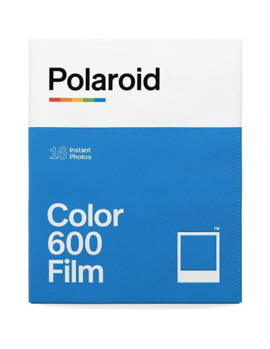 Película Instantánea a Color Polaroid 600 - Doble Paquete 16 Hojas