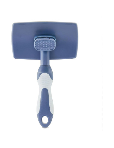 Cepillo Autolimpiante para Perros y Gatos - Cerdas de Acero Inoxidable