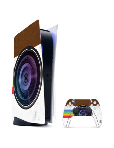 MightySkins Skin para Paquete de PS5 - Polaroid Vintage