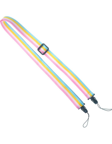 Correa de cámara profesional FoRapid Arcoíris ajustable 58-113 cm