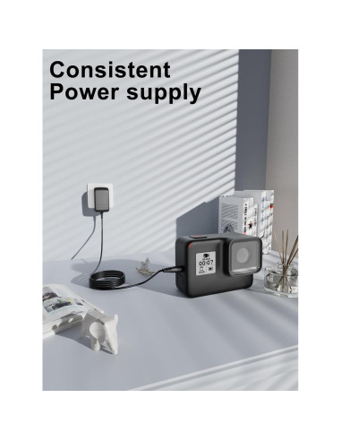 Cargador Adaptador 5V AC/DC Polaroid PBT 4002 1.22m Cable