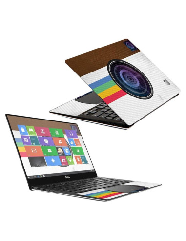 Piel de Fibra de Carbono MightySkins para Dell XPS 13 9370 - Polaroid Vintage