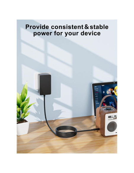 Adaptador AC DC 1.22m Polaroid 19GSR3000 24GSR3000 PSU