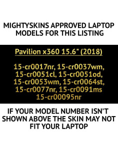 Piel de Fibra de Carbono MightySkins para HP Pavilion X360 15.6" 2018 - Polaroid Vintage 2