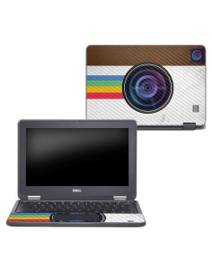 MightySkins Piel de Fibra de Carbono para Dell Chromebook 11" - Polaroid Vintage