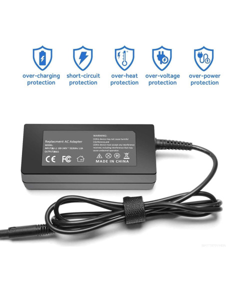 Adaptador de corriente 12V 3A Xzrucst para Polaroid LE19-22GBR+DVD