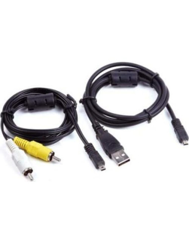 Cable USB A/V para Polaroid IS2132 i733 i836 T1035 - GreatPowerDirect