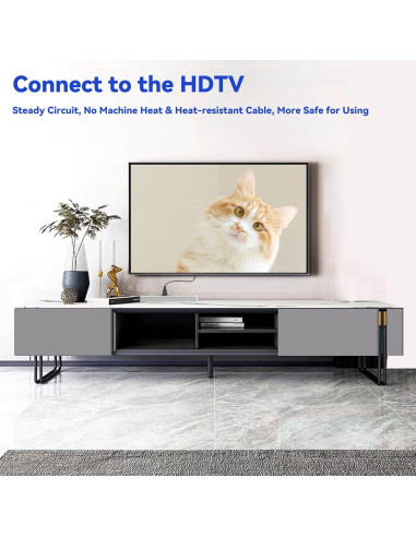 Cable de Alimentación AC 1.52m para JVC DR-MV150B VCR/DVD