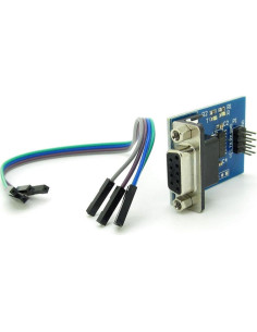 Convertidor RS232 a TTL NewZoll con 4 Cables Dupont 20CM 2