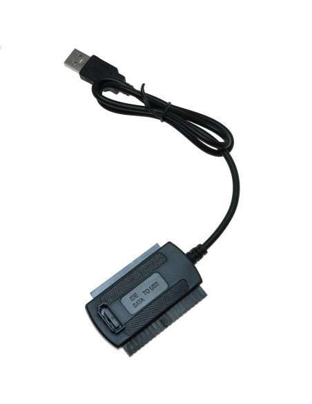 Adaptador de corriente AC y cable USB 2.0 Longdex para SATA/IDE