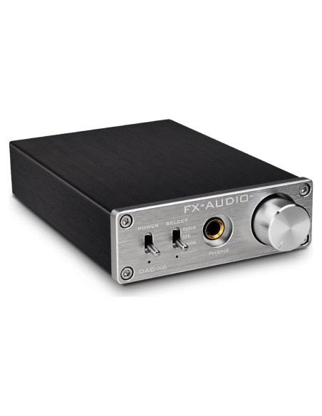 DAC de Audio Digital KGUSS FX-Audio Mini 24Bit 96KHz Plata