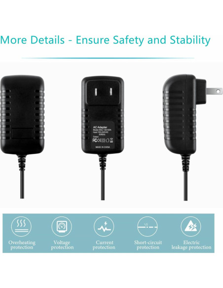 Adaptador de CA 9.5V Dysead para Reproductor DVD Sony DVP-FX810