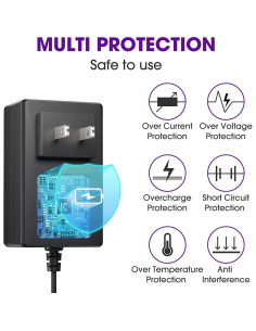 Adaptador AC/DC 5V Guy-Tech 2.4A para DVD y Steam Link 2