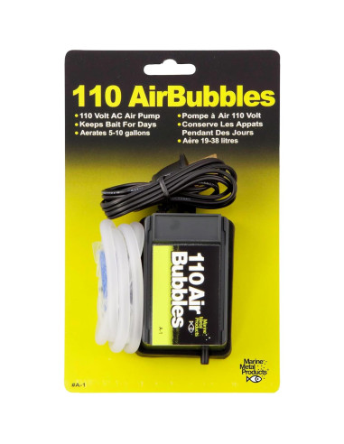 Bomba de Aire Marine Metal 110AIR para Cebo Vivo 1.3 LPM