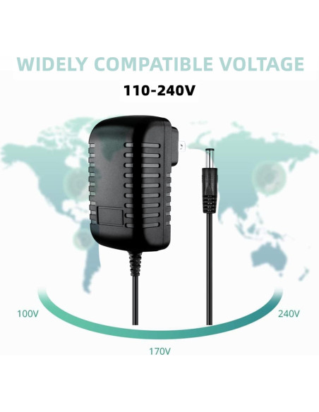 Adaptador AC/DC 12V SLLEA para Reproductor Sony DVP-FX97