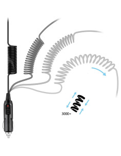 Adaptador de alimentación para automóvil Jantoy NS-P9DVD15 2
