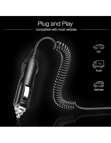 Adaptador de alimentación para automóvil Jantoy NS-P9DVD15