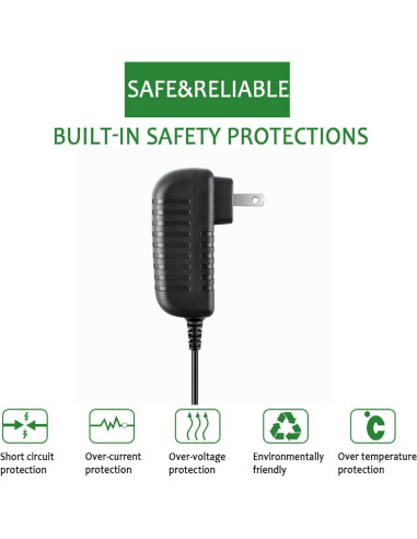 Adaptador AC/DC Dysead para LG DVD GE20LU10 - 85g