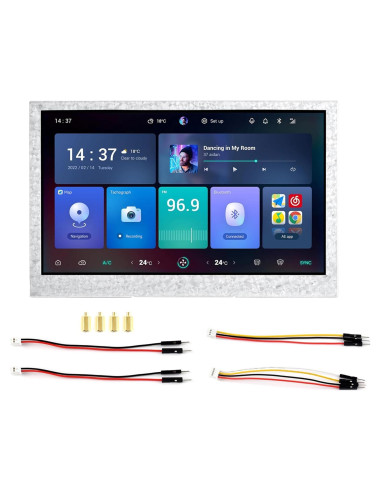Placa de Desarrollo UeeKKoo ESP32-S3 4.3" LCD 800x480 Sin Táctil