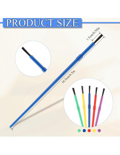 Set de 100 Pinceles de Pintura Prasacco para Niños 16.5cm 2