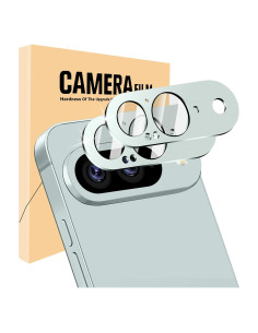 Protector de Lente de Cámara Google Pixel 9 - 2 Unidades Vidrio Templado