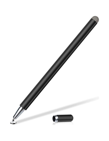 Bolígrafo Stylus 2 en 1 Fonus para Pantalla Táctil Negro