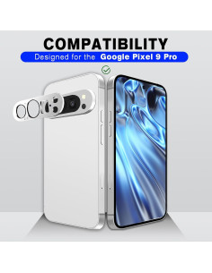 Protector de Lente de Cámara Google Pixel 9 Pro - 2 Unidades HD 2