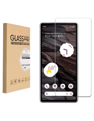 Protector de Pantalla HYGAMOCC para Google Pixel 7A Vidrio Templado 9H