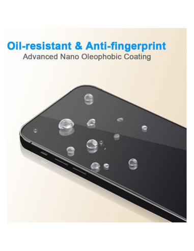 Protector de Pantalla HYGAMOCC para Google Pixel 7A Vidrio Templado 9H