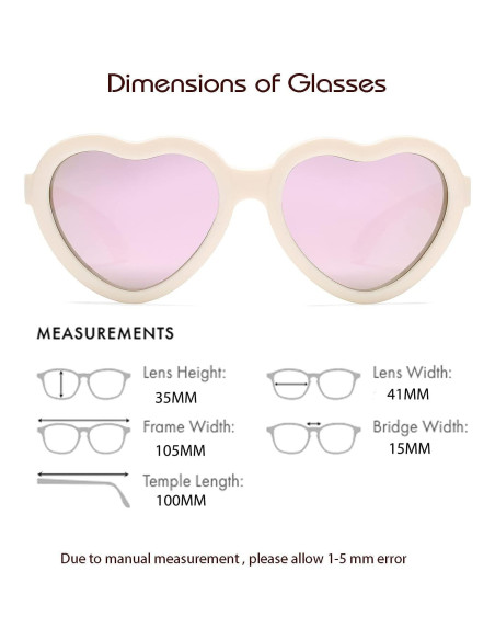 Gafas de sol polarizadas Braylenz para bebés 0-24 meses