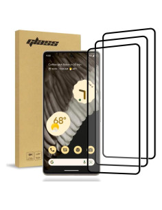 Protector de Pantalla Vidrio Templado Rome Tech para Pixel 7 Pro - Paquete de 3