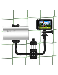 Soporte de Cerca Dual HAFOKO para GoPro y Smartphone