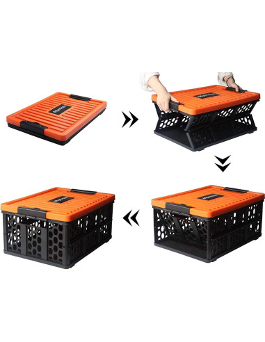 Organizador de Maletero Mymazn Plegable Impermeable 40L