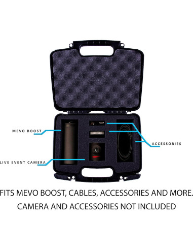 Funda de Cámara CASEMATIX para Mevo y Accesorios - Resistente