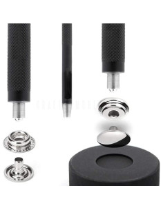 Kit de Herramientas CRAFTMEMORE para Botones a Presión 12mm 2