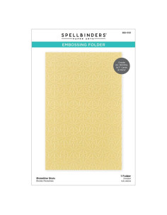 Carpeta de Embossing Estrellas Monoline Spellbinders 21.6x14cm