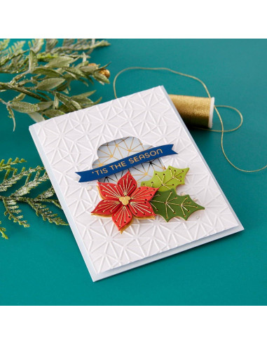 Carpeta de Embossing Estrellas Monoline Spellbinders 21.6x14cm