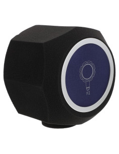 Cubierta de Esponja para Micrófono Milisten Azul 19.5x16.5cm