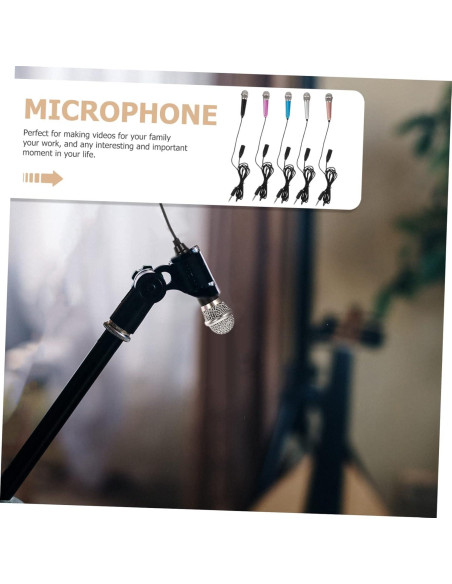 Mini Micrófono Portátil Yardwe para Smartphones - 5 Piezas