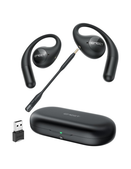Auriculares Inalámbricos EMEET AirFlow Bluetooth 5.3 con Micrófono
