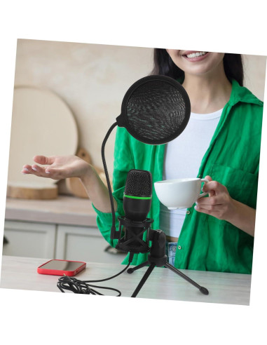 Micrófono de Condensador USB Abaodam para Gaming y Grabación
