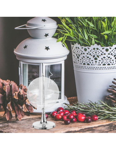 12 Cajas de Dulces Transparentes Gatuida - 12x7 cm, Plateadas