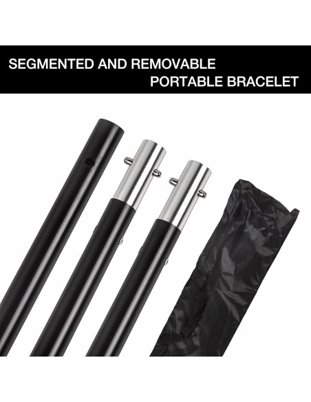 Kit de Soporte de Fondo Verde NTZ 2x3m con Bolsa de Transporte