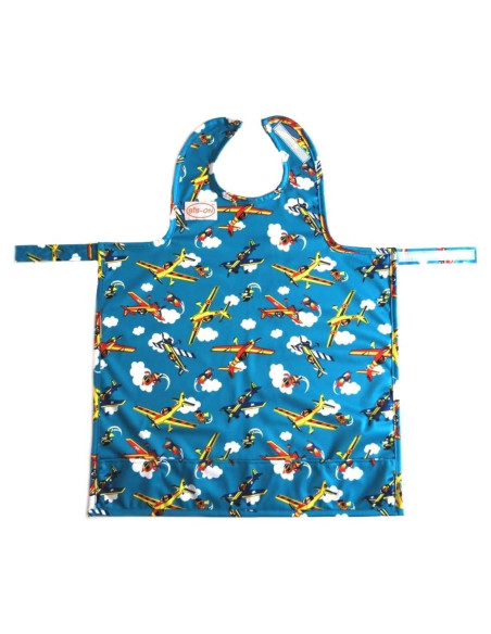 Babero Delantal BIB-ON para Bebés 0-4 Años Aviones Babero Delantal BIB-ON para Bebés 0-4 Años Aviones