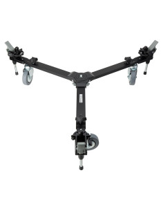 Dolly de Video Manfrotto 127VS con Extensión y Ruedas 7.62 cm