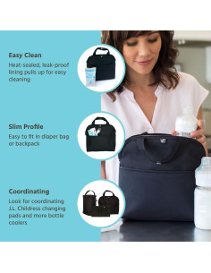 Bolsa de Enfriamiento J.L. Childress MaxiCOOL para 4 Botellas - Negra 2