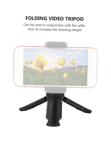 Trípode de Mesa Plegable NUOBESTY para Smartphones y Cámaras