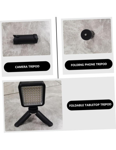 Trípode de Mesa Plegable NUOBESTY para Smartphones y Cámaras