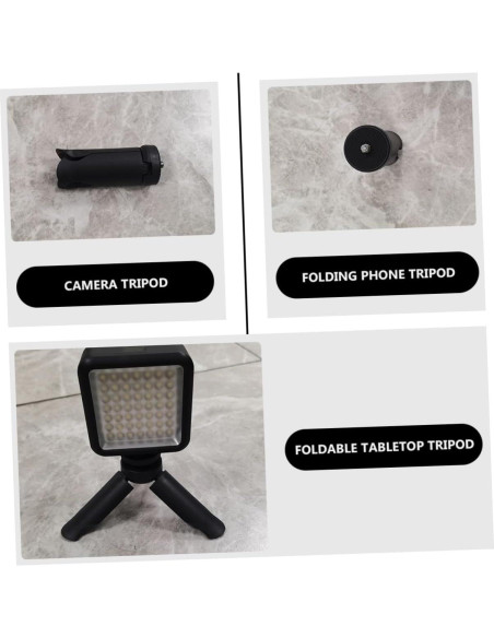 Trípode de Mesa Plegable NUOBESTY para Smartphones y Cámaras